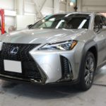 ガラスコーティング　名古屋市緑区より　レクサス  UX  　新車　入庫です。