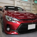 ガラスコーティング　愛知県豊田市より　トヨタ　MARK-X GRMN　新車　入庫です。