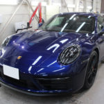 ガラスコーティング　名古屋市千種区より　ポルシェ　911カレラ4 GTS　入庫です。
