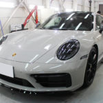 ガラスコーティング　愛知県豊田市より　ポルシェ　911カレラT　入庫です。