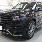 ガラスコーティング　愛知県豊田市より　ベンツ　GLS450d　入庫です。