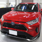 ガラスコーティング　愛知県豊田市より　トヨタ　RAV4　入庫です。