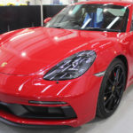 セラミックコーティング　名古屋市名東区より　ポルシェ  718ケイマンGTS　入庫です。