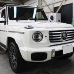 ガラスコーティング　名古屋市名東区より　ベンツ　G450d　入庫です。
