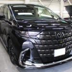 ガラスコーティング 岐阜県土岐市より トヨタ アルファード 入庫です。