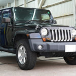 ジープ　ラングラー アンリミテッド　再び新車のような艶と輝きが甦る。