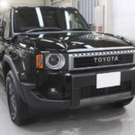 ガラスコーティング 愛知県日進市より トヨタ ランドクルーザー250 入庫です。