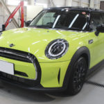 ガラスコーティング　愛知県豊田市より　ミニクーパー　入庫です。