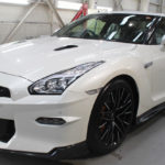 ガラスコーティング 愛知県名古屋市より 日産 GT-R 入庫です。