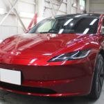 ガラスコーティング　愛知県清須市より　テスラ　モデル3　入庫です。