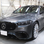 ガラスコーティング　愛知県日進市より　AMG  S63 Eパフォーマンス　入庫です。
