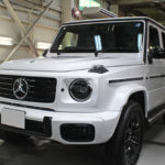 ガラスコーティング 名古屋市名東区より ベンツ G450d 入庫です。
