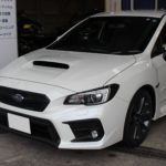 ガラスコーティング　三重県津市より　WRX S4 新車入庫です