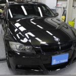 ガラスコーティング施工、BMW325iの施工が完了しました。